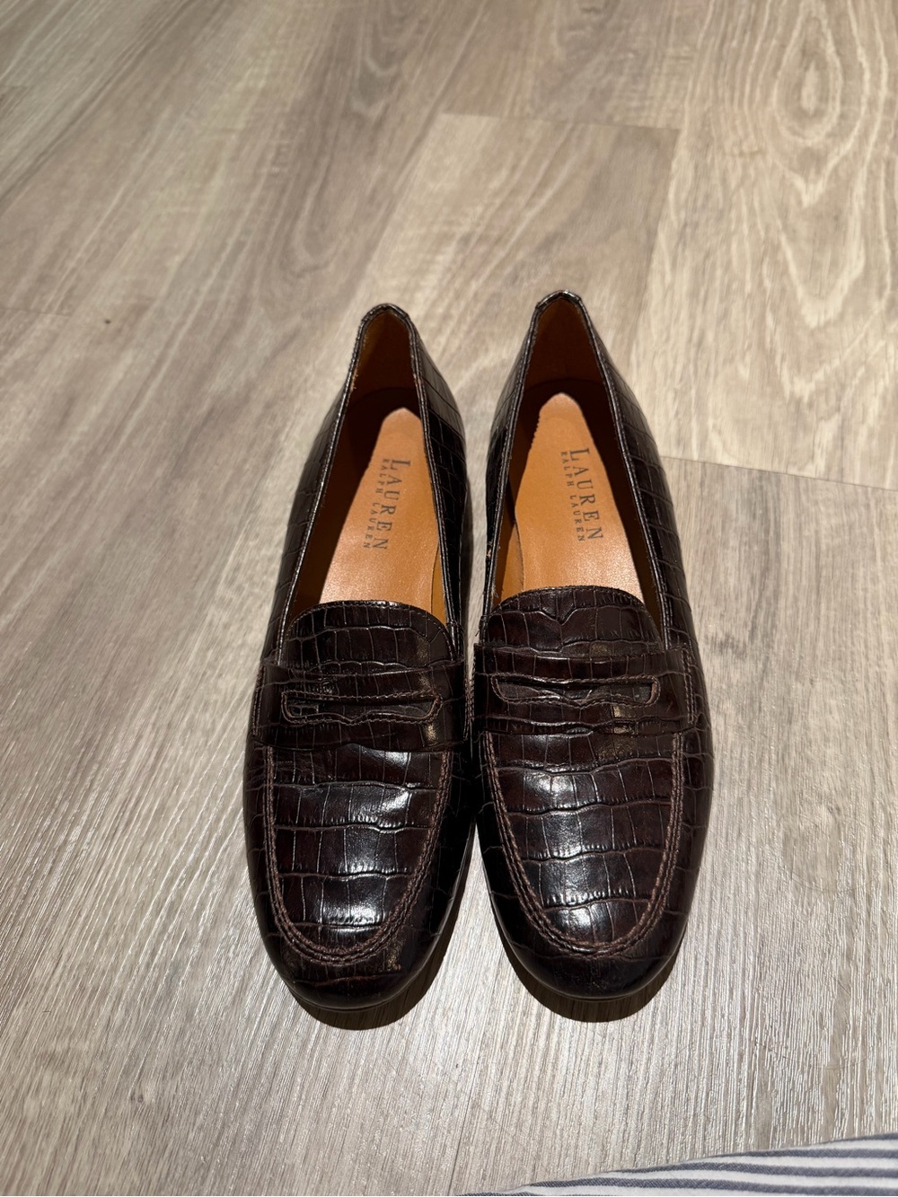 Lauren Ralph Lauren Women's Leather Loafers, Size 7